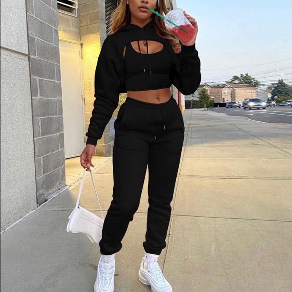 Black 3 Piece Set